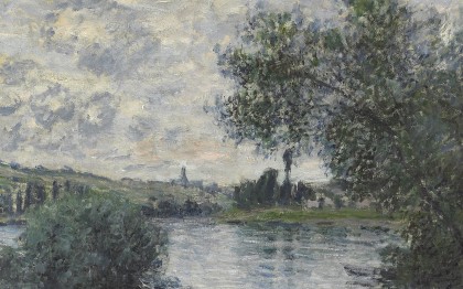 La Seine à Vétheuil  (The Seine in Vétheuil)