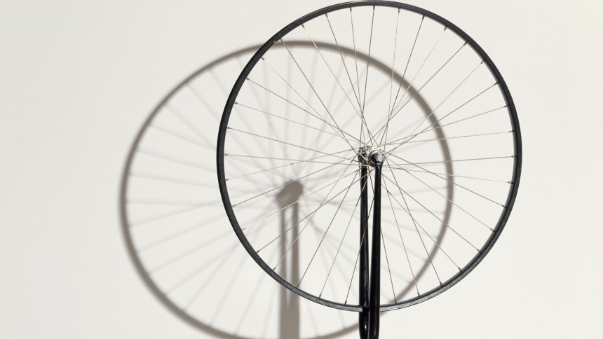 roue de bicyclette duchamp pompidou